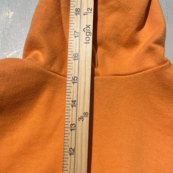 Kid's Winnie the Poo Hoodie Orange Face Cartoon 5/6 Disney Tigger STAINED Ears - Picture 16 of 16